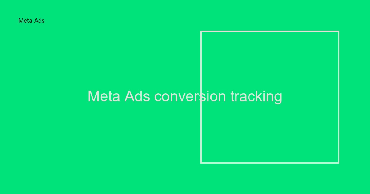 Meta Ads conversion tracking: Så mäter ni era resultat