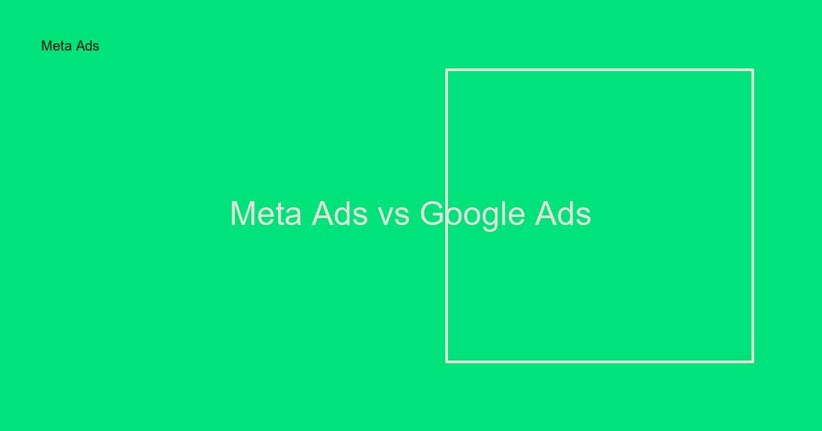Meta Ads vs Google Ads: Vad ska du välja? Komplett guide 2024