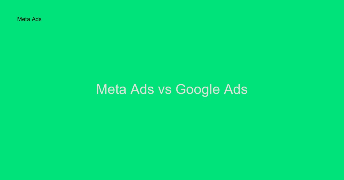 Meta Ads vs Google Ads: Vad ska du välja? Komplett guide 2024