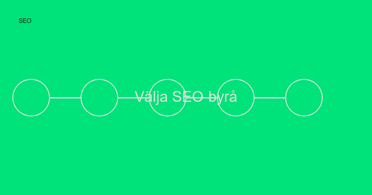 Välja SEO-byrå: 8 frågor att ställa